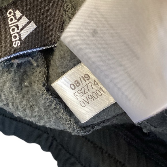 Adidas Men’s Grey Jogger Sweatpants, Size Small Style FS2774 - Picture 10 of 12